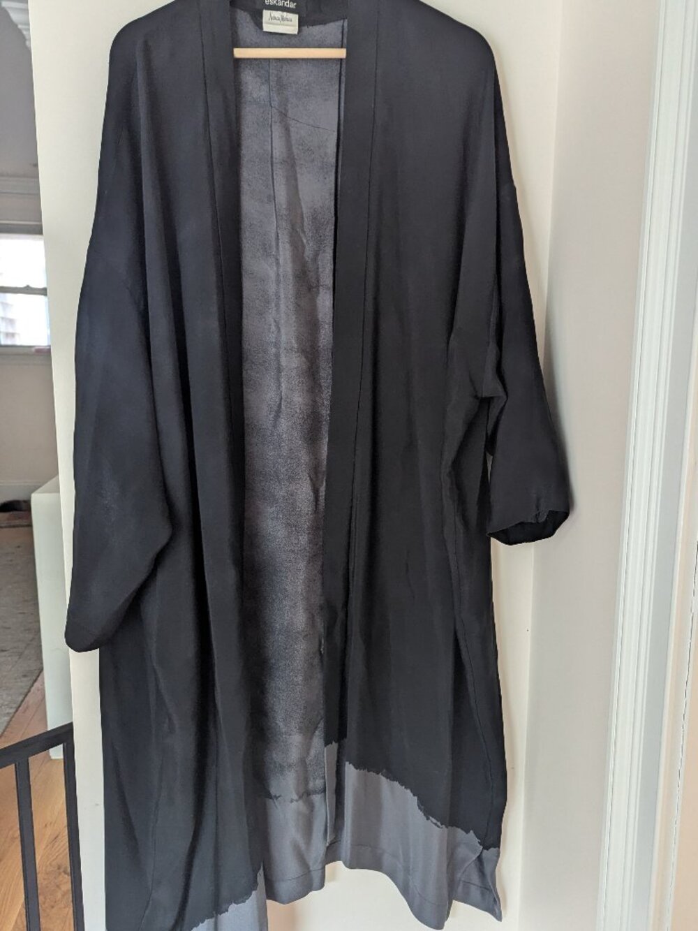 Eskandar silk dress jacket